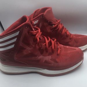 Adidas Sprintframe Sprint Web Red Basketball Shoes